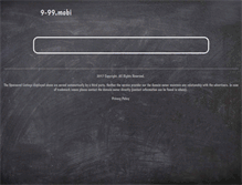 Tablet Screenshot of 9-99.mobi
